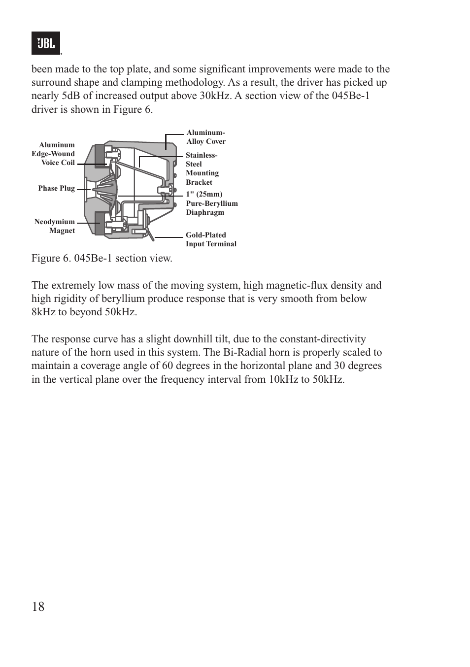 JBL Synthesis K2 S9900 User Manual | Page 18 / 42