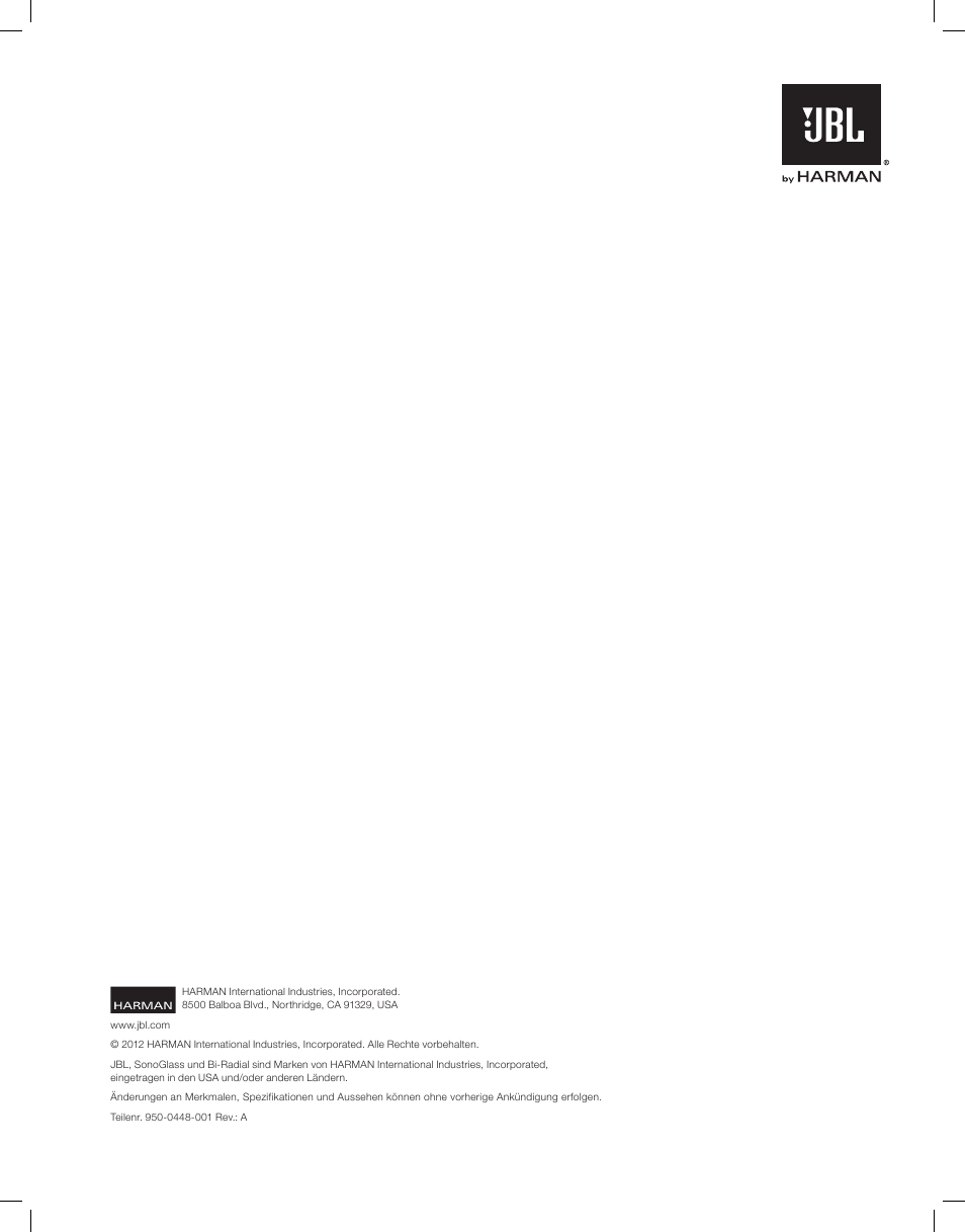 JBL Synthesis S3900 User Manual | Page 40 / 72