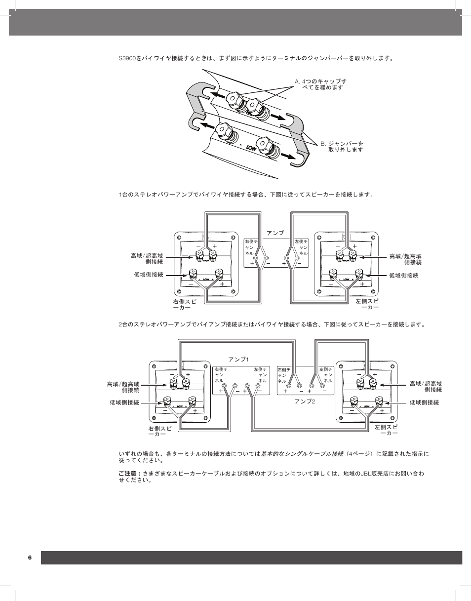 JBL Synthesis S3900 User Manual | Page 54 / 72