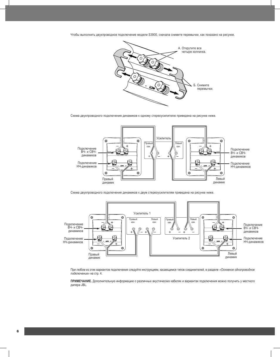 JBL Synthesis S3900 User Manual | Page 70 / 72