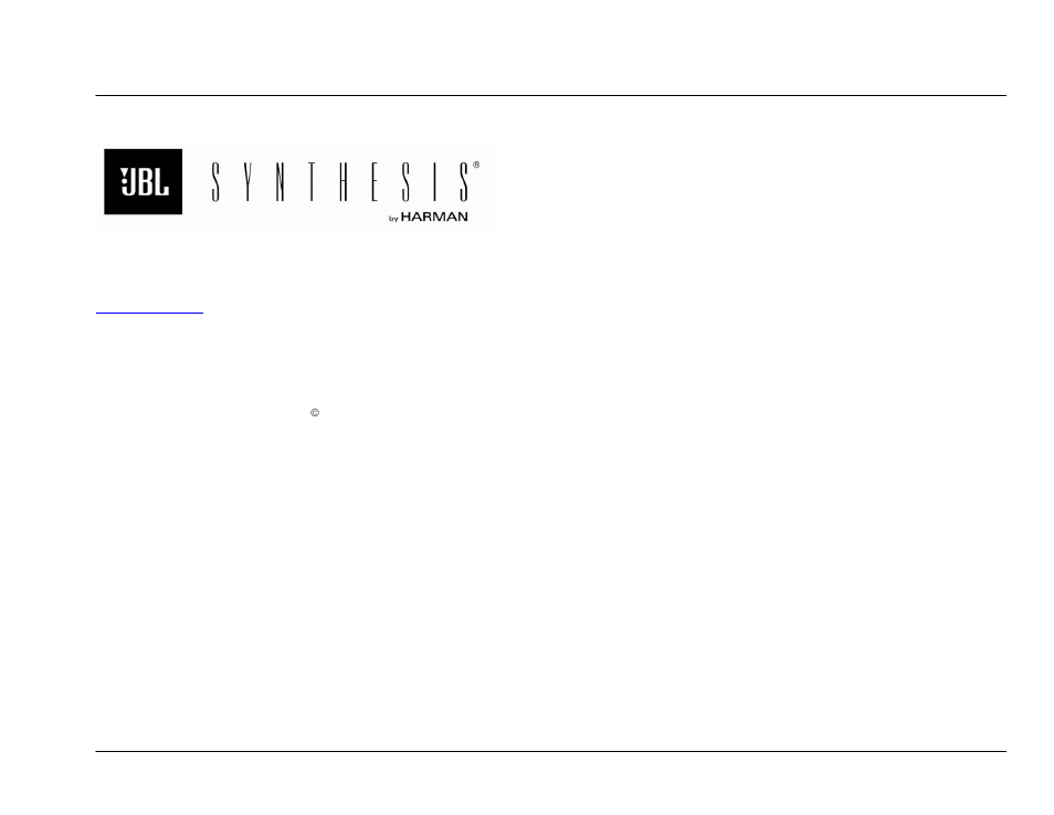 Introduction | JBL Synthesis SDP-45 4K User Manual | Page 5 / 64
