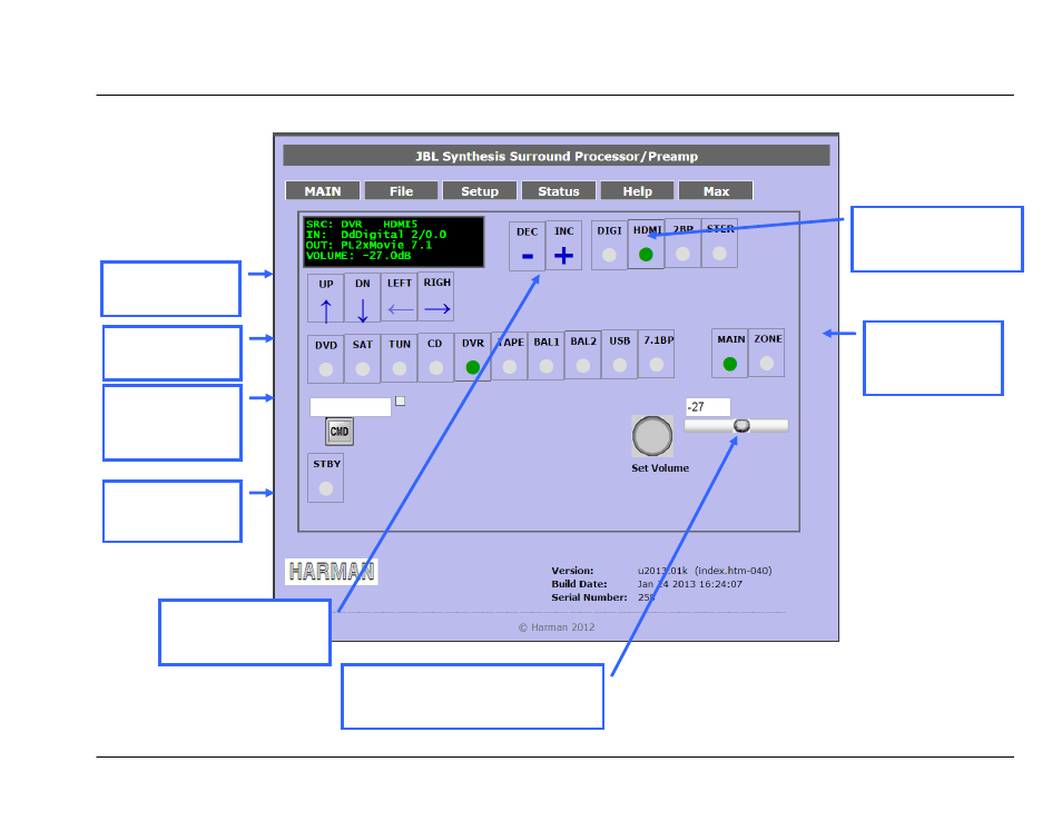 Main | JBL Synthesis SDP-45 4K User Manual | Page 53 / 64