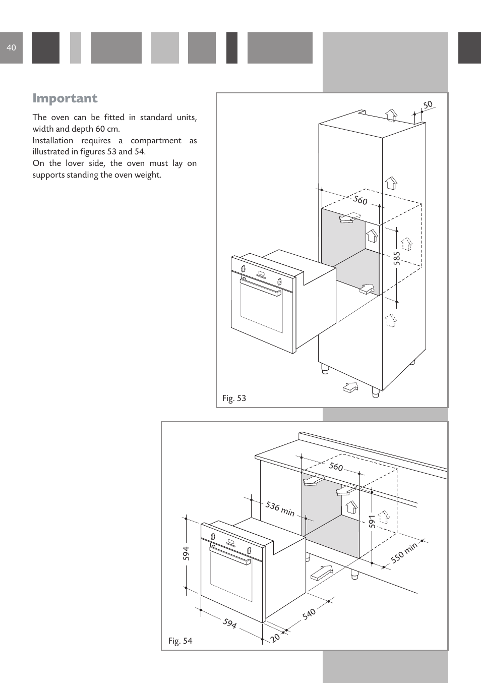 Important | CDA SC610 User Manual | Page 40 / 48