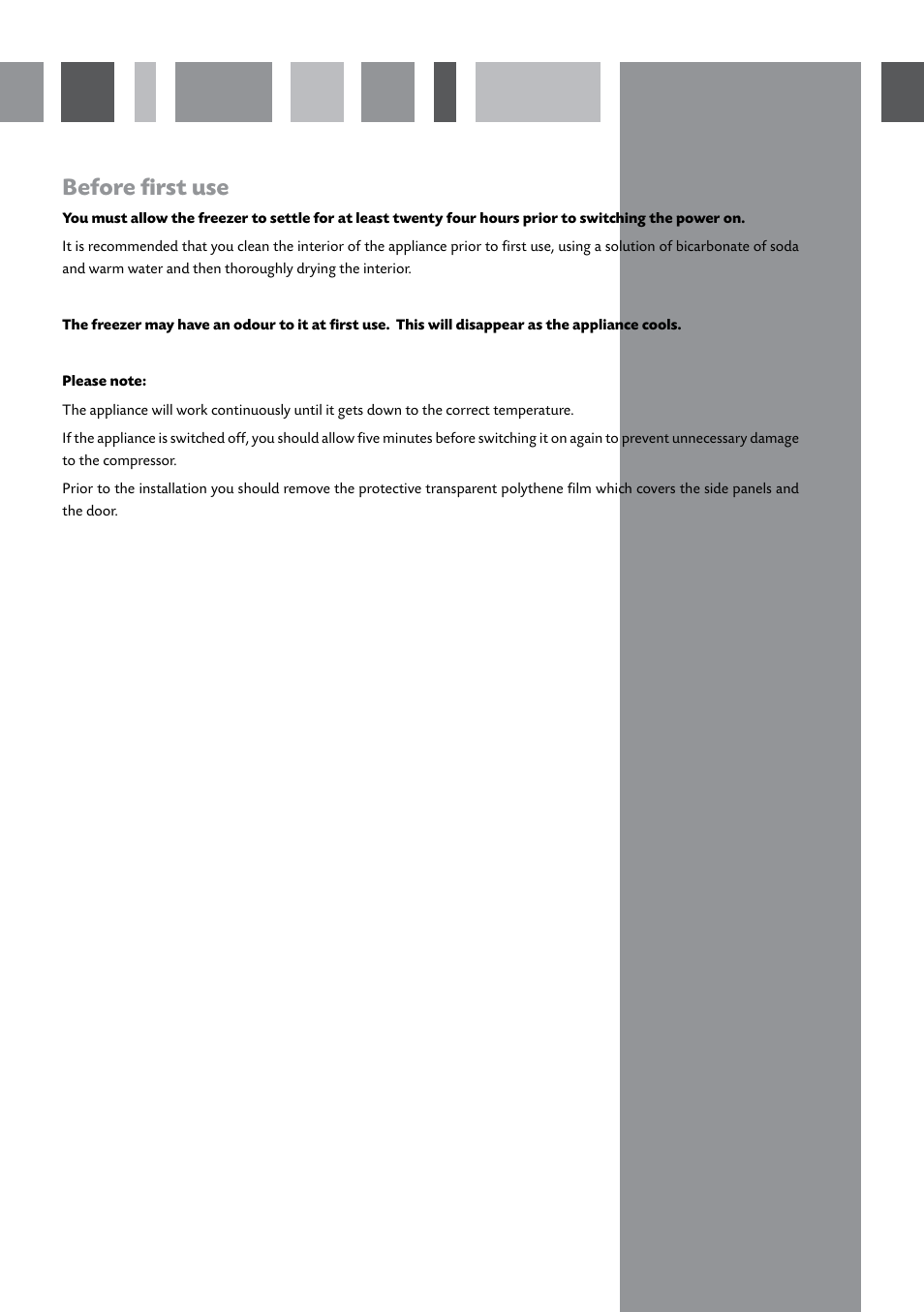 Before first use | CDA FW281 User Manual | Page 3 / 12