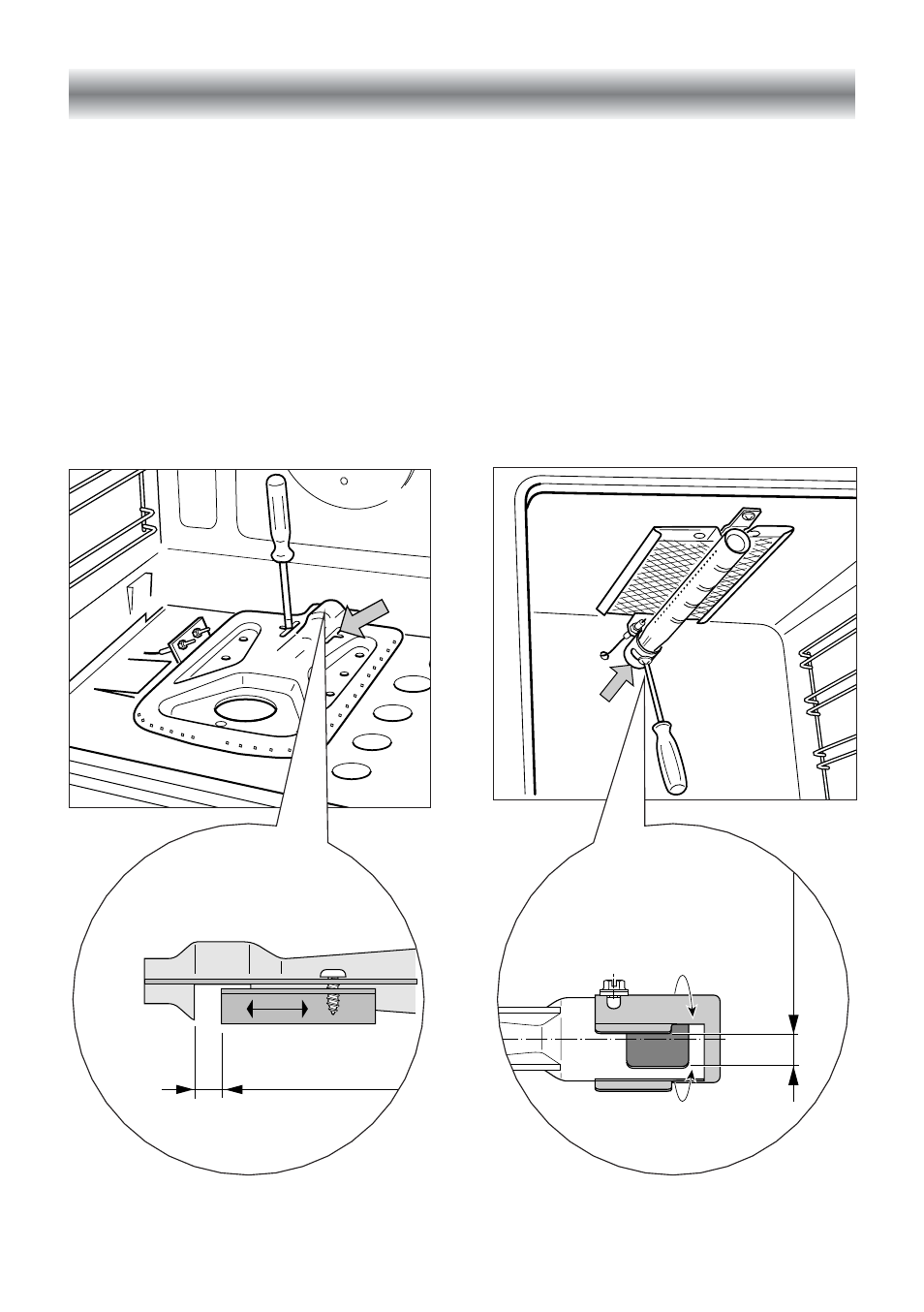 Flames regulation of the oven and grill burners | CDA SC309 User Manual | Page 12 / 28