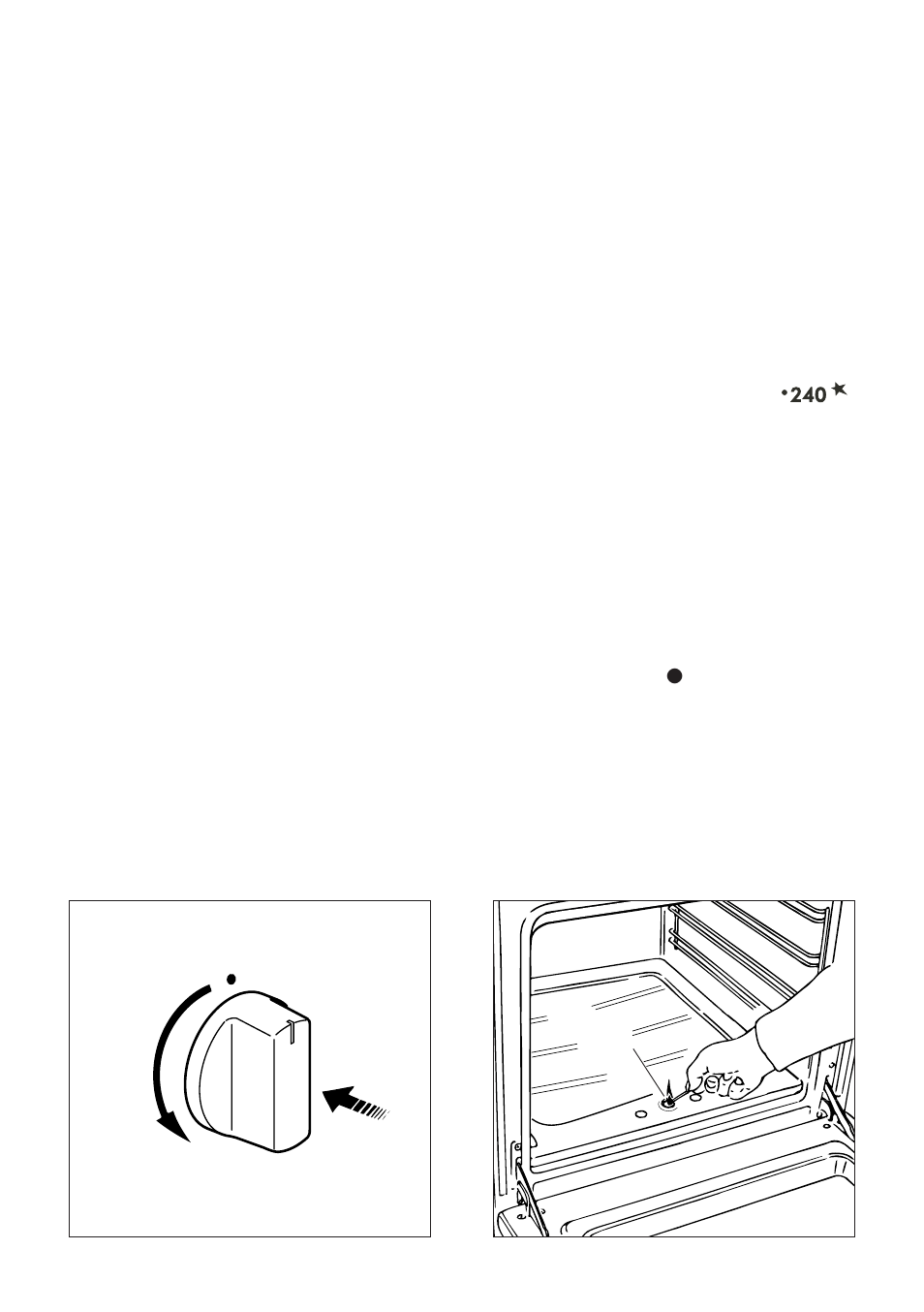 Lighting of oven burner | CDA SC309 User Manual | Page 17 / 28
