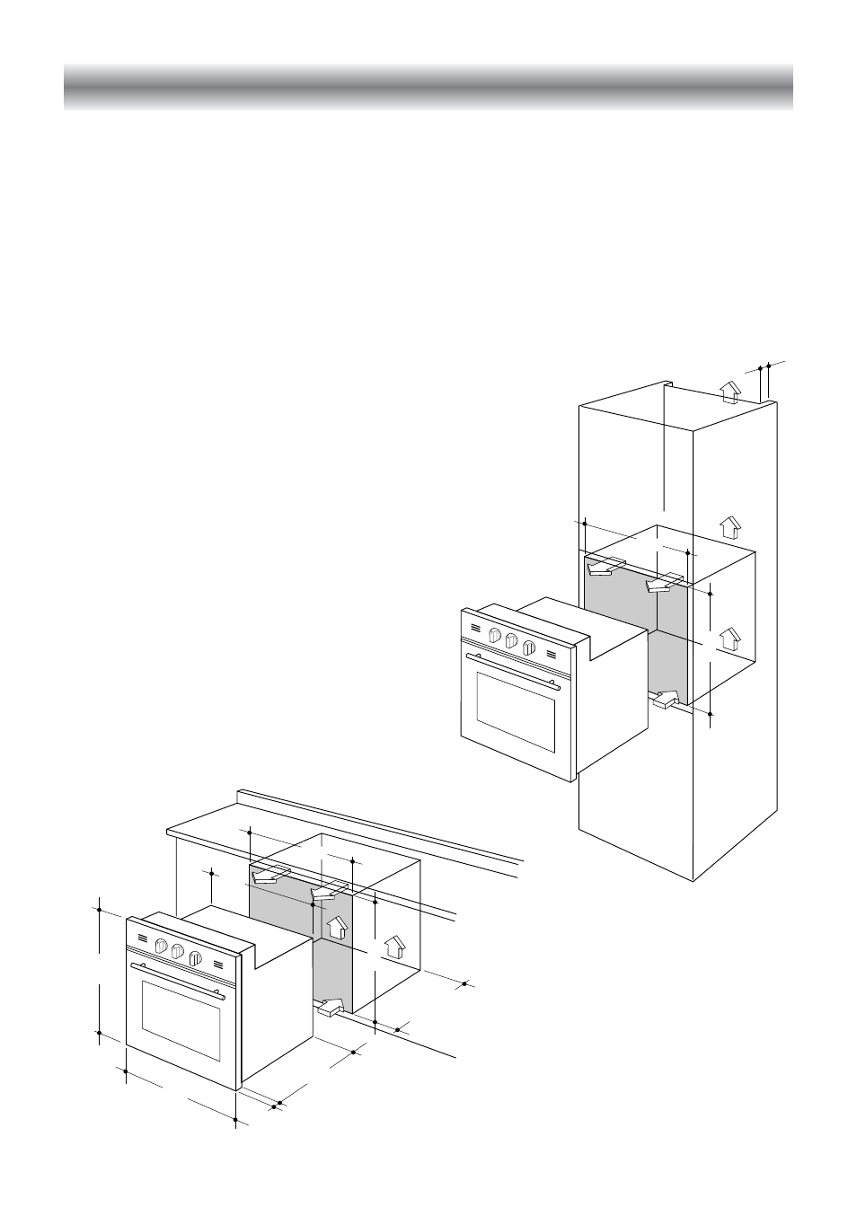 How to install your oven | CDA SC309 User Manual | Page 9 / 28
