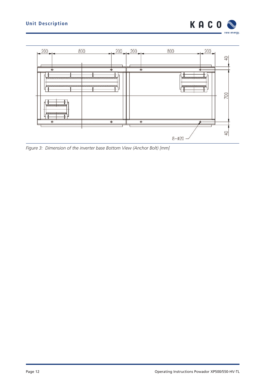 KACO Powador XP500-XP550-HV TL User Manual | Page 12 / 102