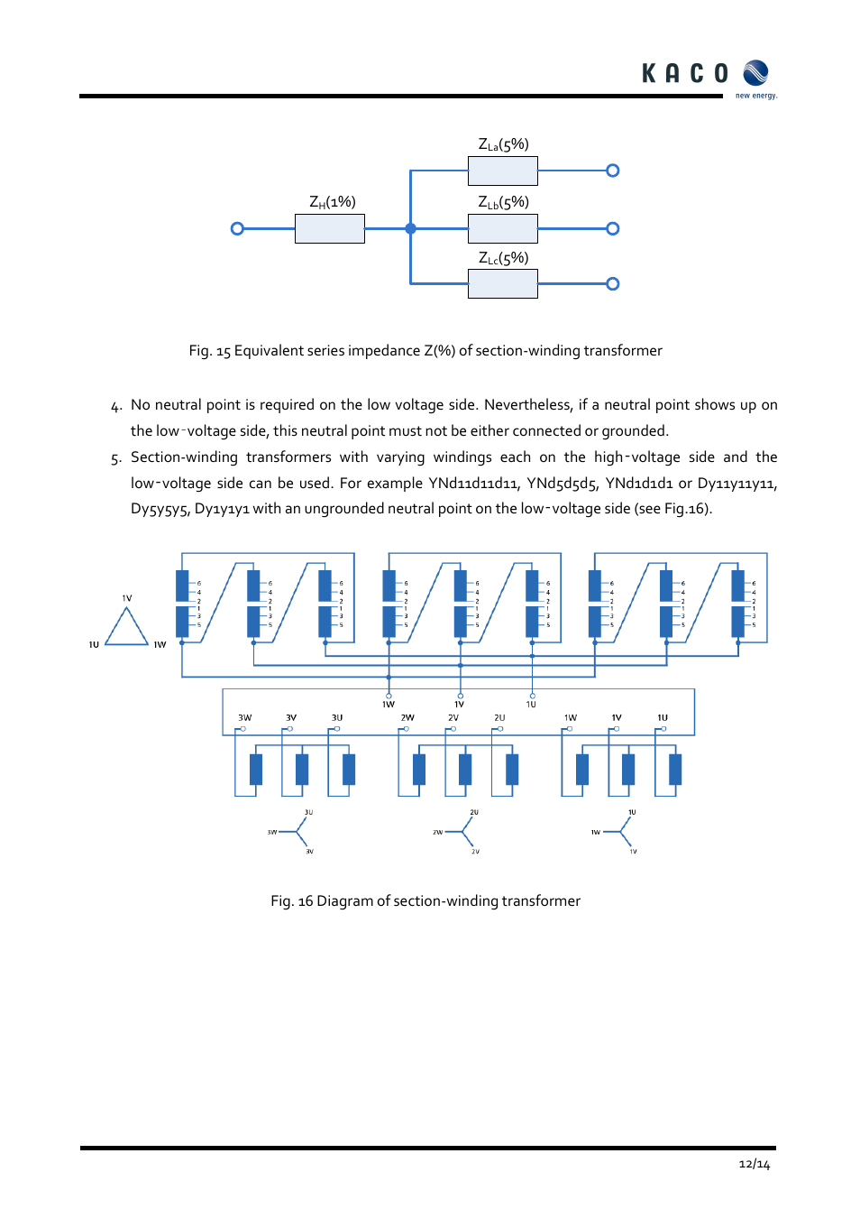 KACO Powador XP500-XP550-HV TL User Manual | Page 12 / 19