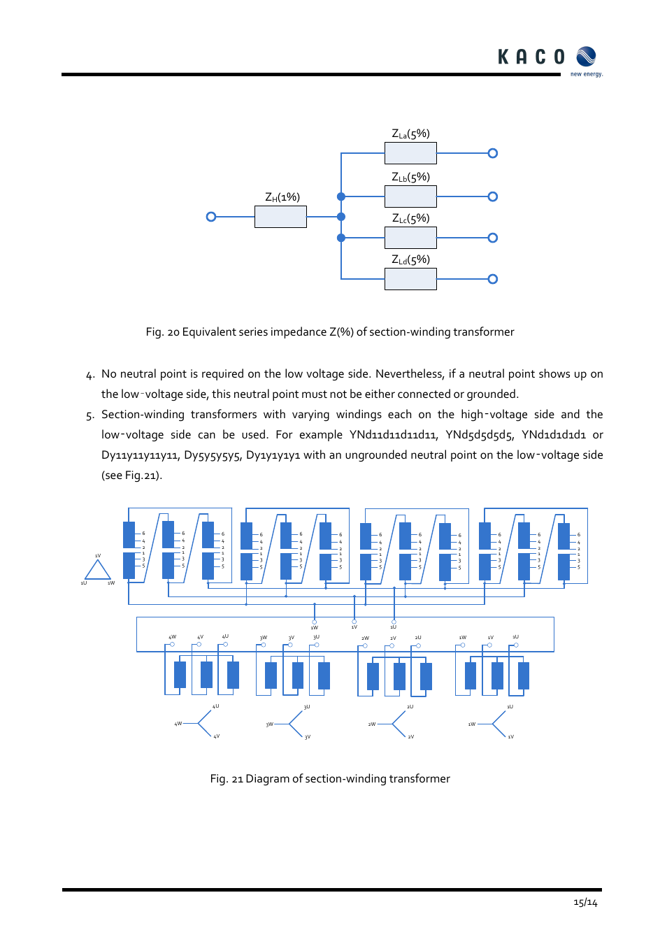 1%) z, 5%) z | KACO Powador XP500-XP550-HV TL User Manual | Page 15 / 19