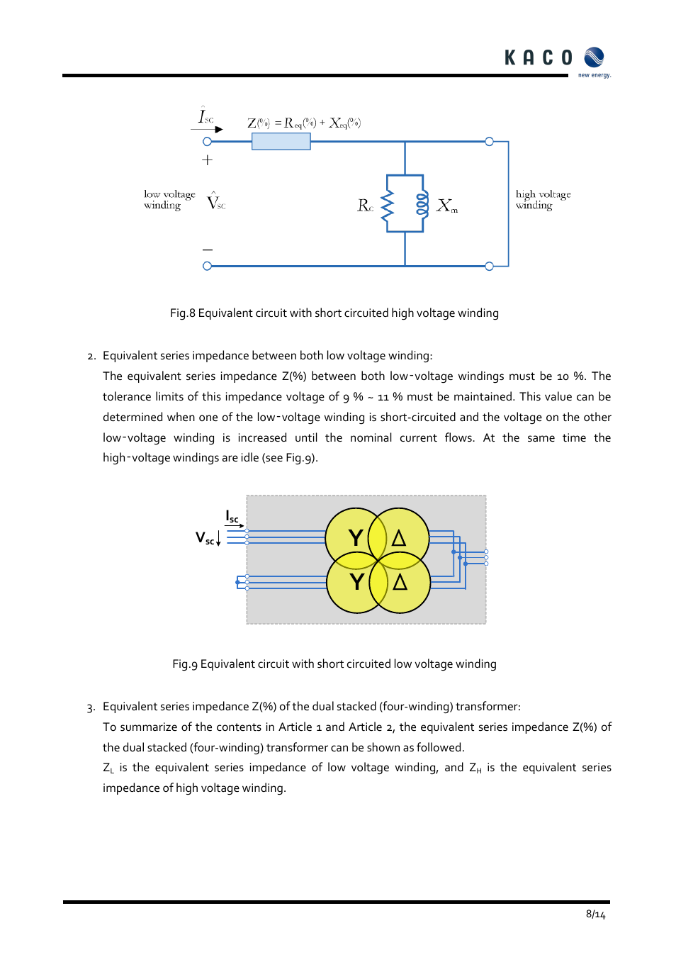 KACO Powador XP500-XP550-HV TL User Manual | Page 8 / 19