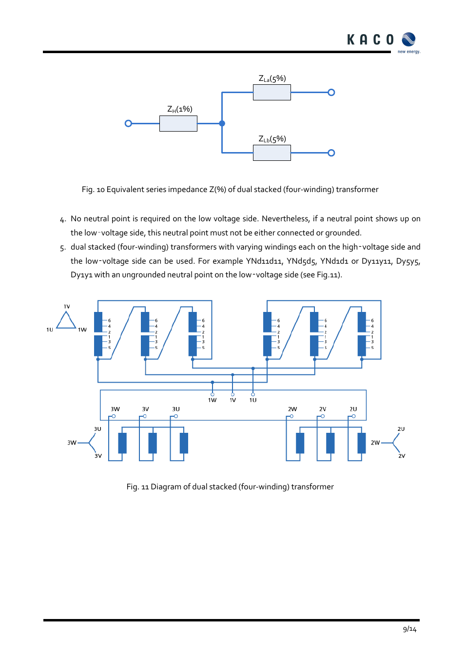 KACO Powador XP500-XP550-HV TL User Manual | Page 9 / 19