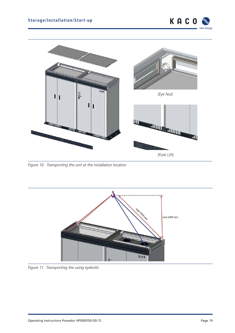 KACO Powador XP500-XP550-HV TL outdoor User Manual | Page 18 / 101