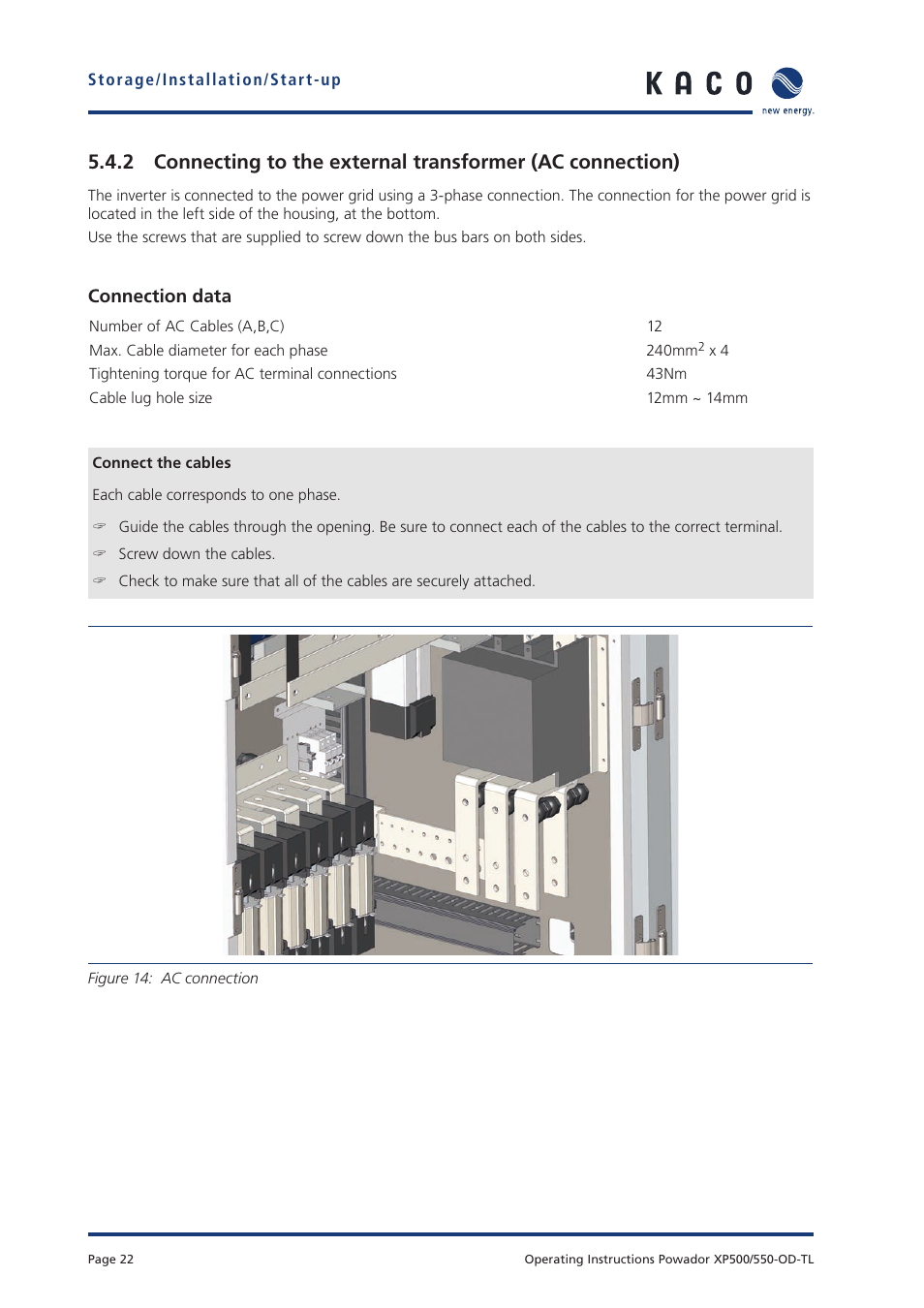 KACO Powador XP500-XP550-HV TL outdoor User Manual | Page 21 / 101