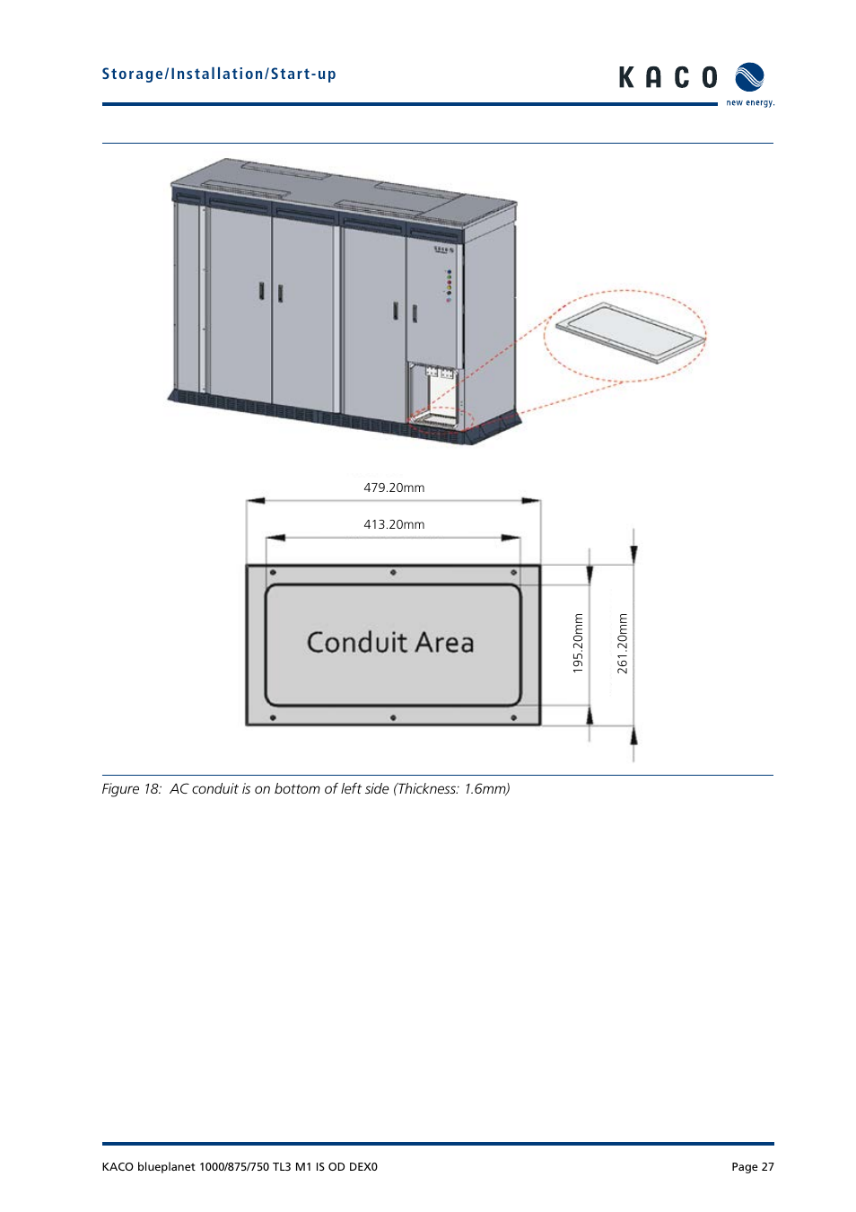 KACO blueplanet 750 - 1000 kVA User Manual | Page 27 / 140