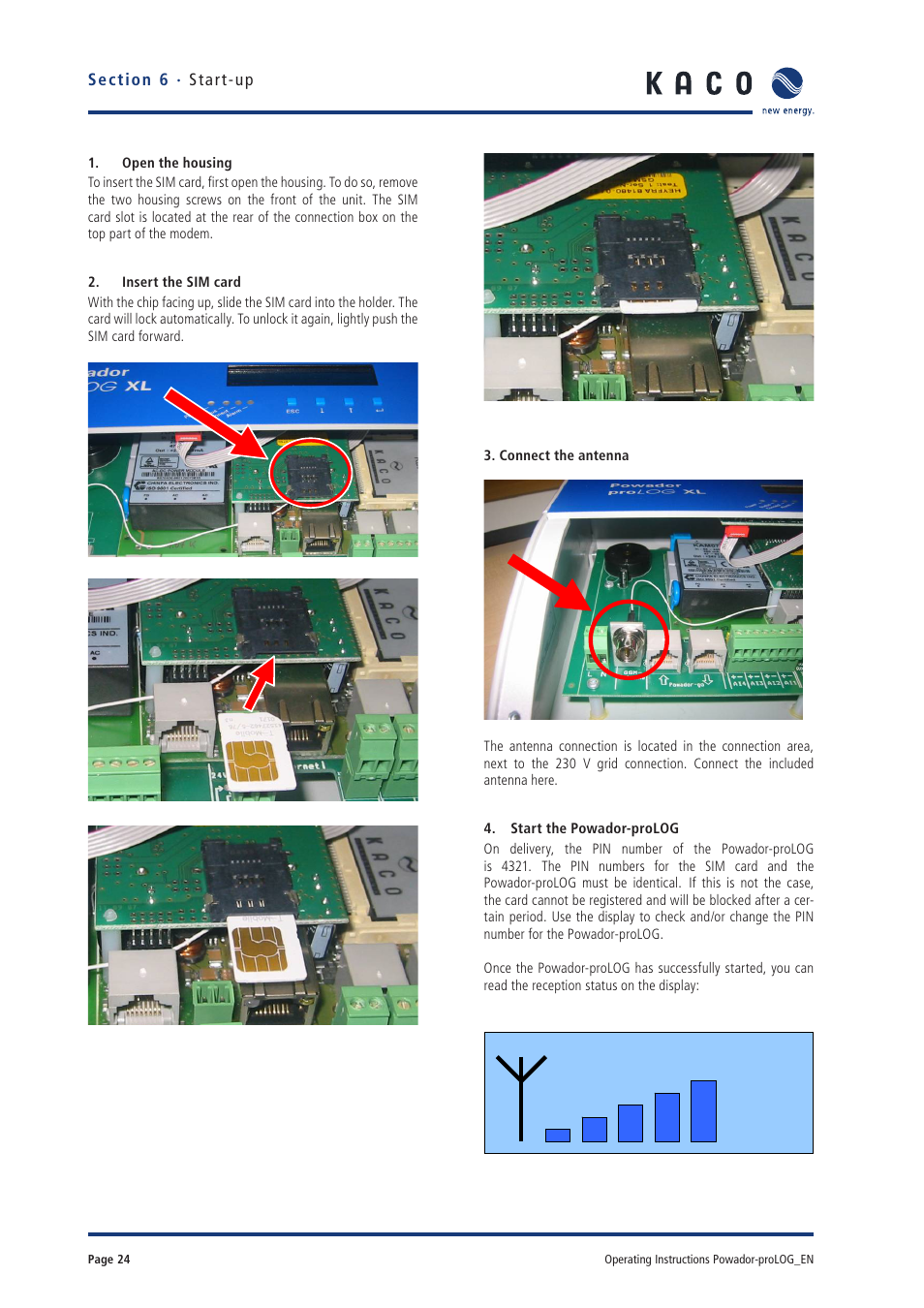 KACO Powador-proLOG User Manual | Page 23 / 48