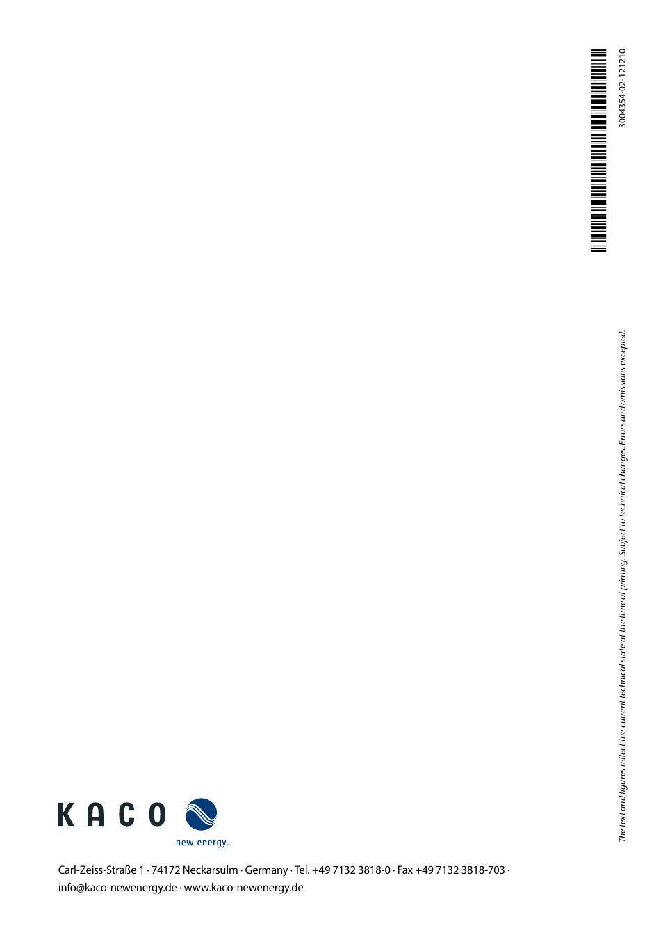 KACO Powador-piccoLOG User Manual | Page 28 / 28