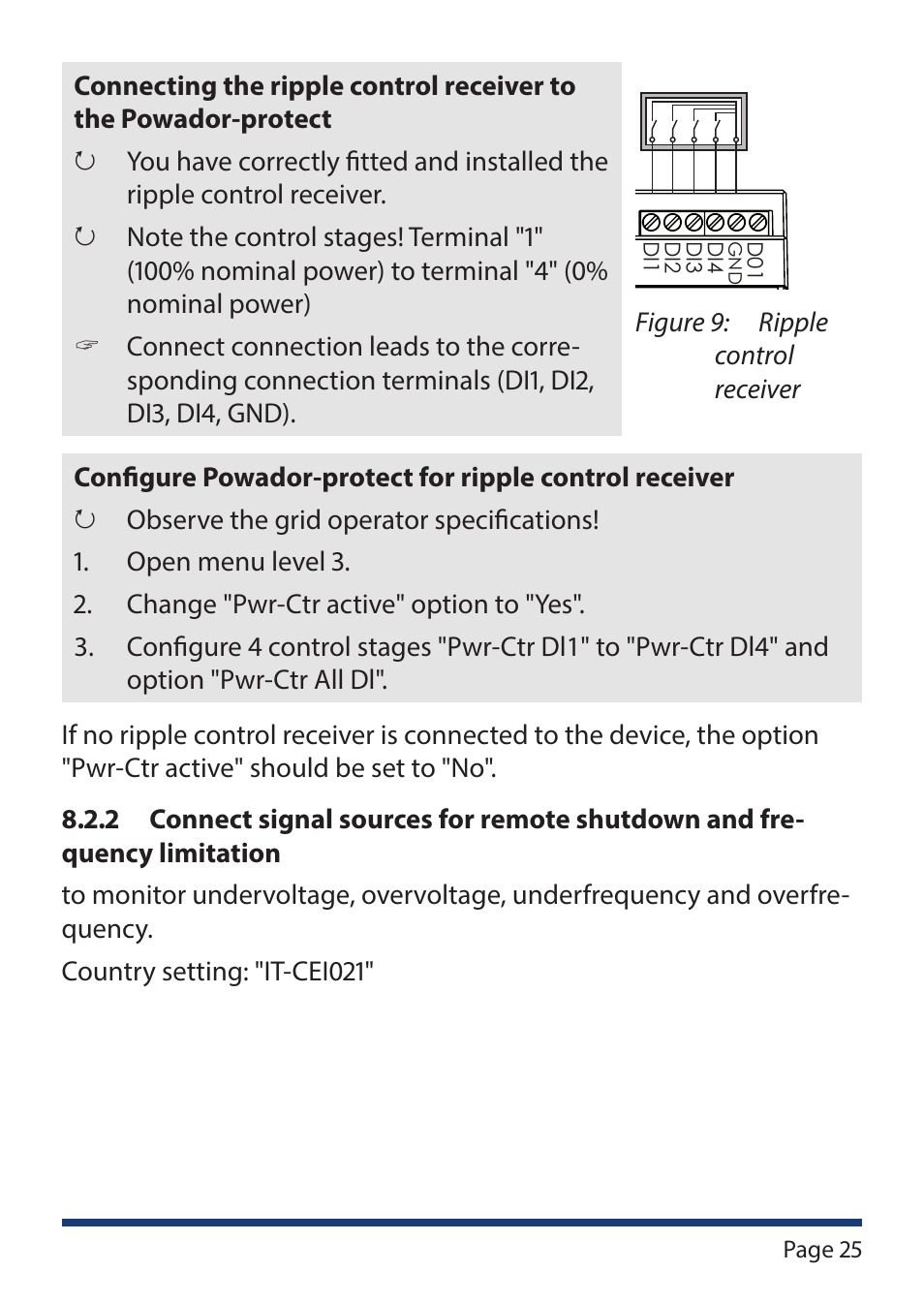 Page 25 a | KACO Powador-protect User Manual | Page 25 / 52