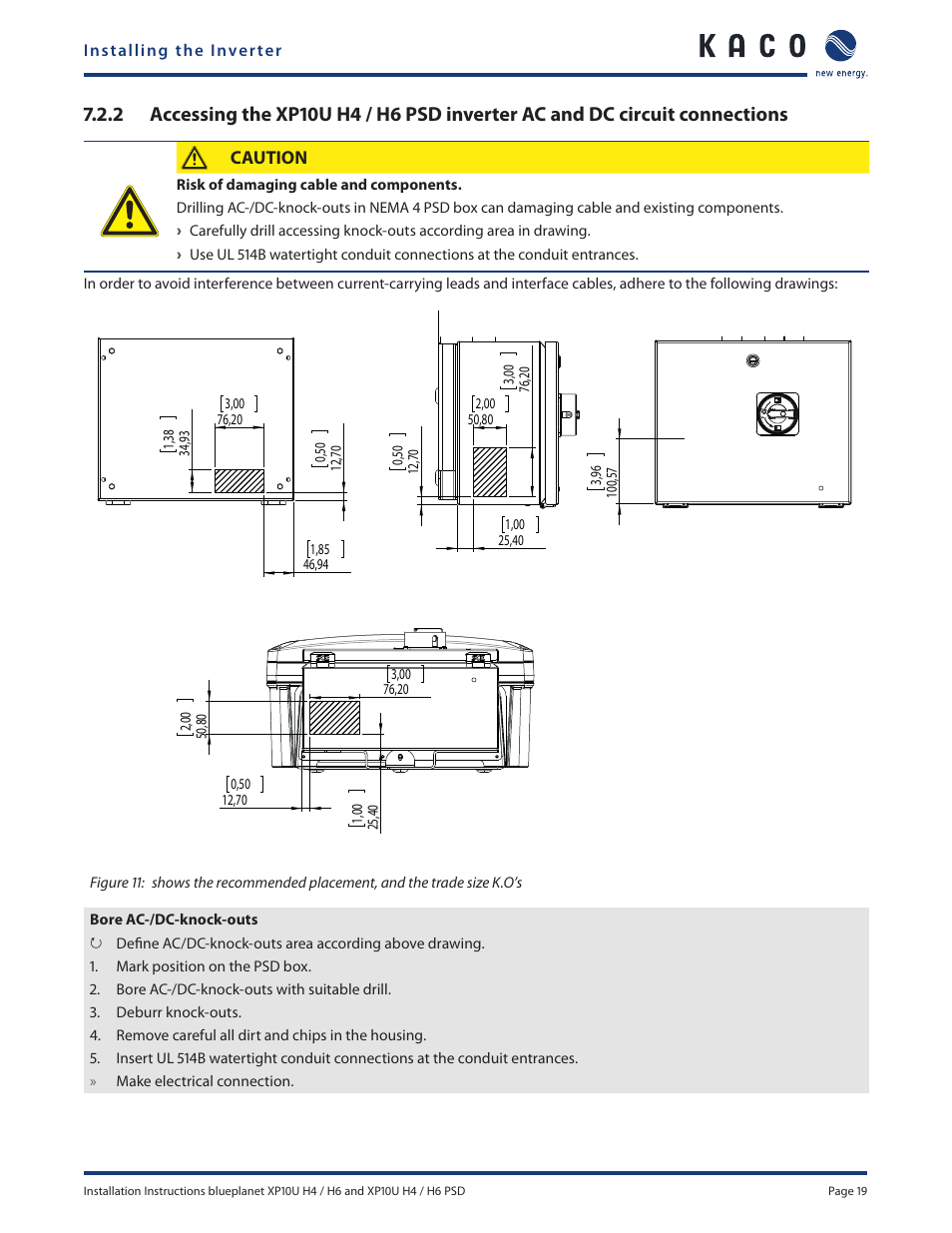 KACO XP10U-H4 User Manual | Page 19 / 56