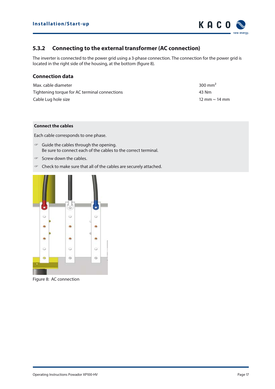 KACO Powador XP100-HV User Manual | Page 17 / 96