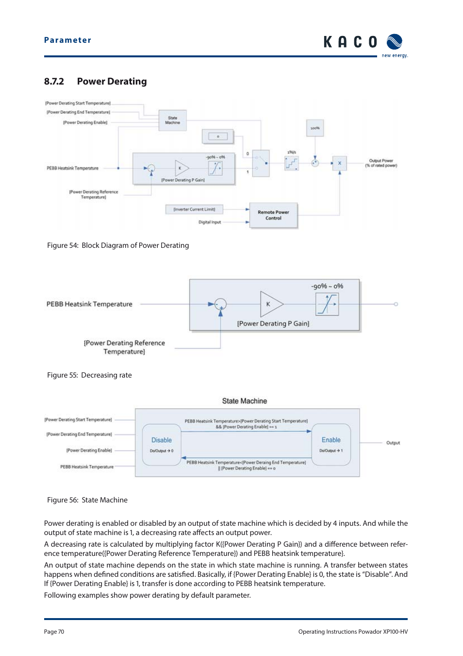 2 power derating | KACO Powador XP100-HV User Manual | Page 70 / 96