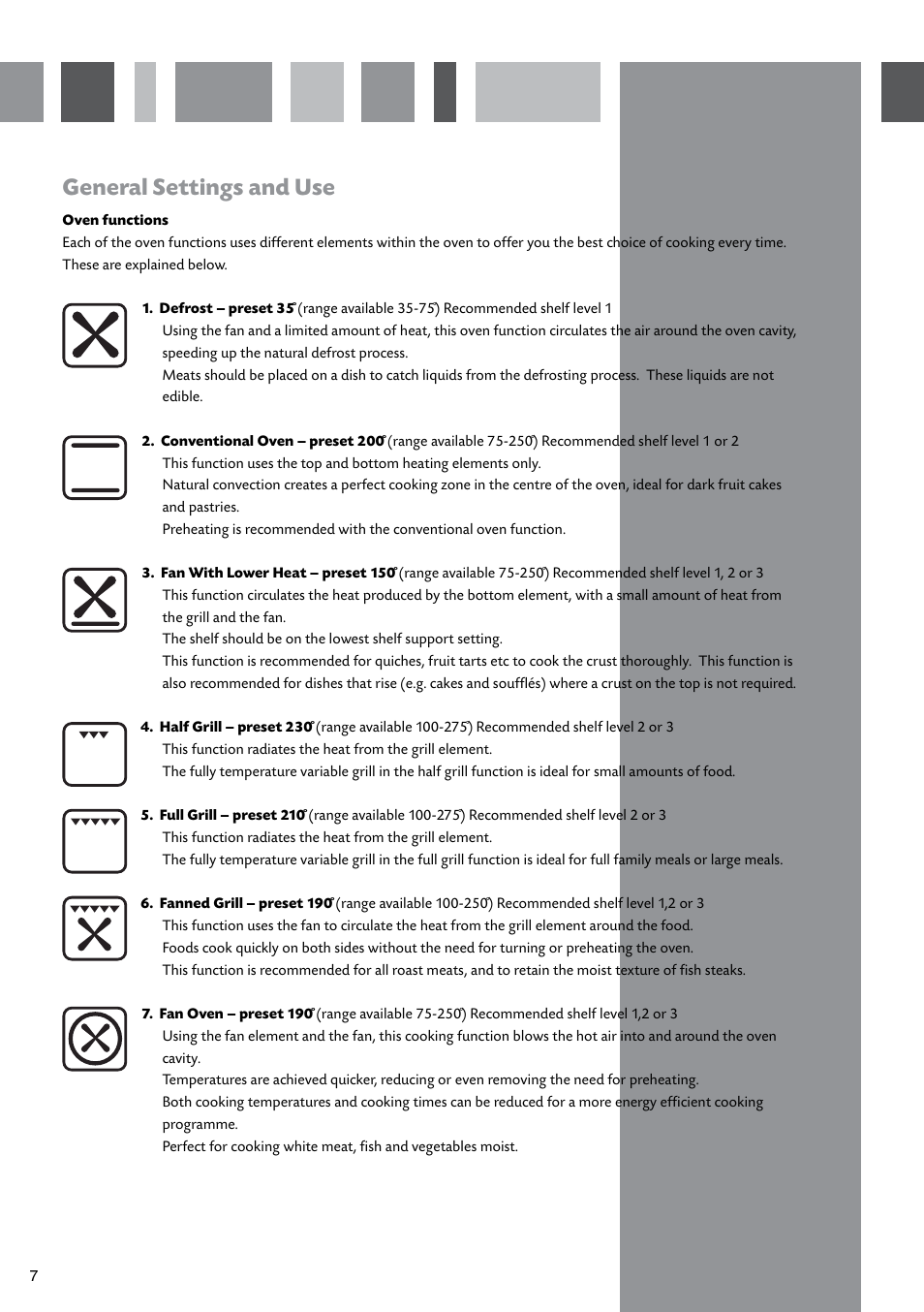 General settings and use | CDA SV470 User Manual | Page 8 / 20
