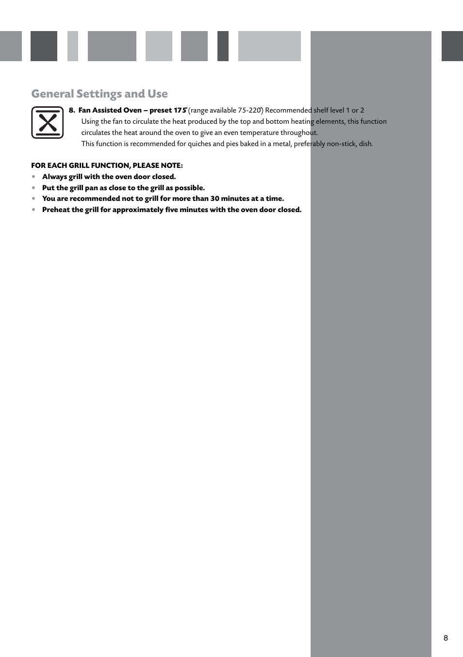 General settings and use | CDA SV470 User Manual | Page 9 / 20