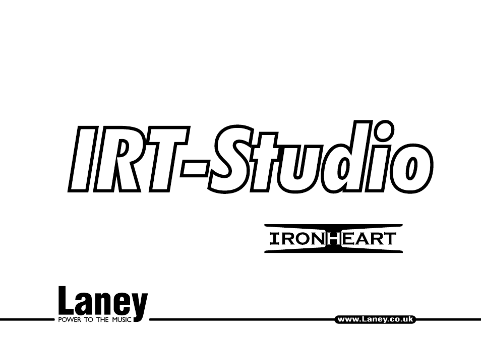 Laney IRT-STUDIO User Manual | 24 pages