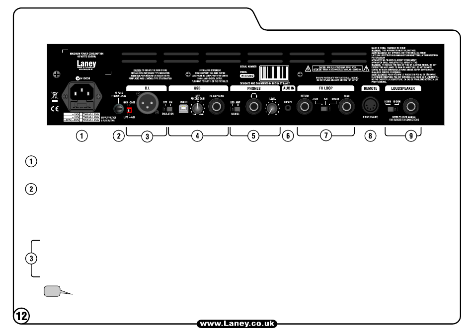 Laney IRT-STUDIO User Manual | Page 12 / 24