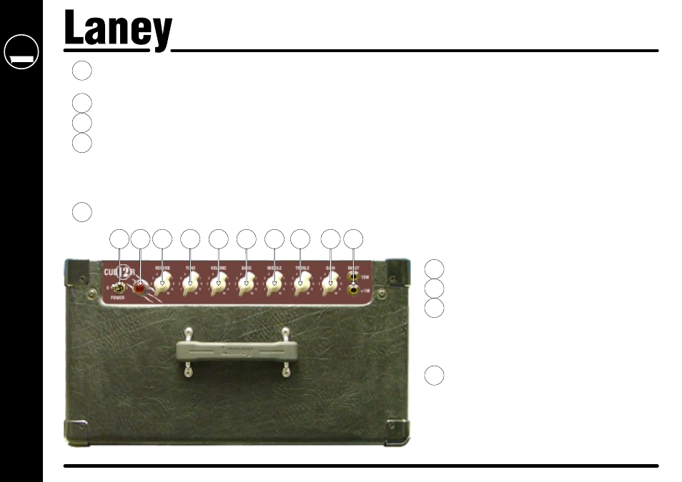 Laney CUB12R User Manual | Page 10 / 16