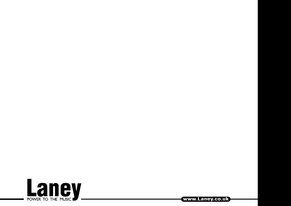 Laney CUB12R User Manual | Page 16 / 16