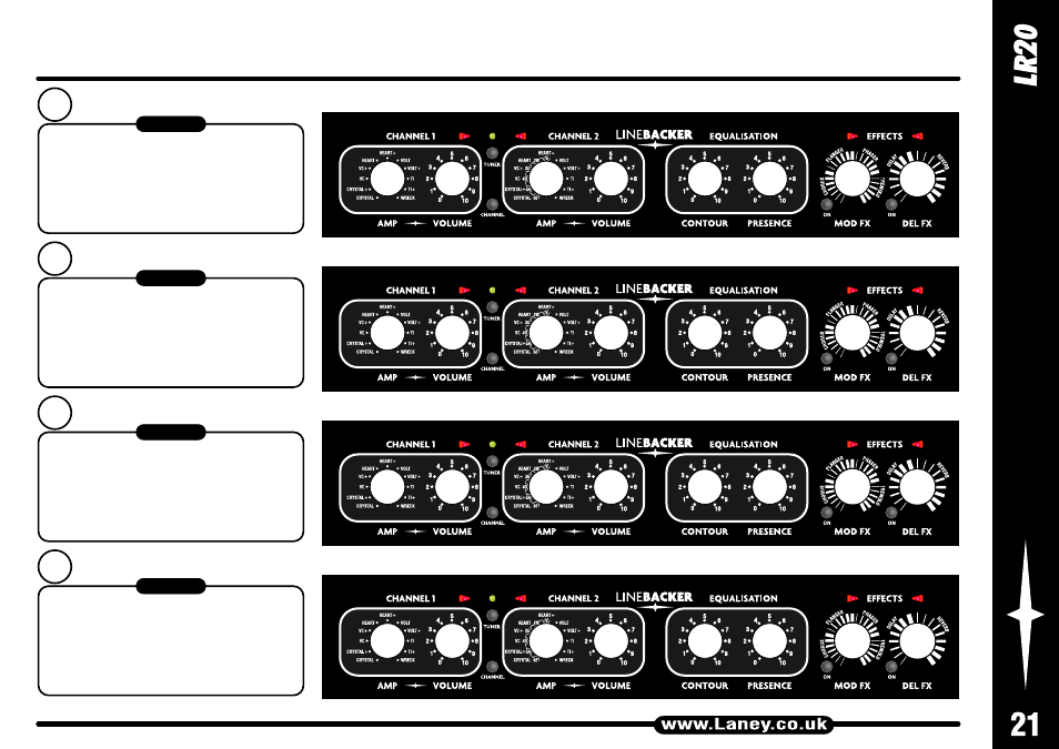 Laney LR20 User Manual | Page 21 / 24