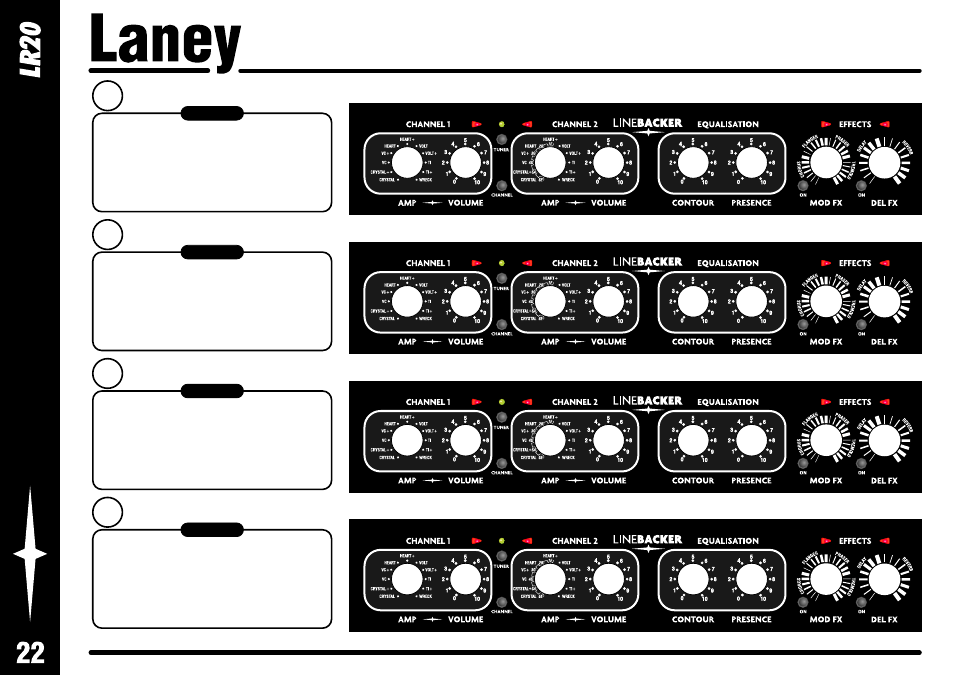 Laney LR20 User Manual | Page 22 / 24