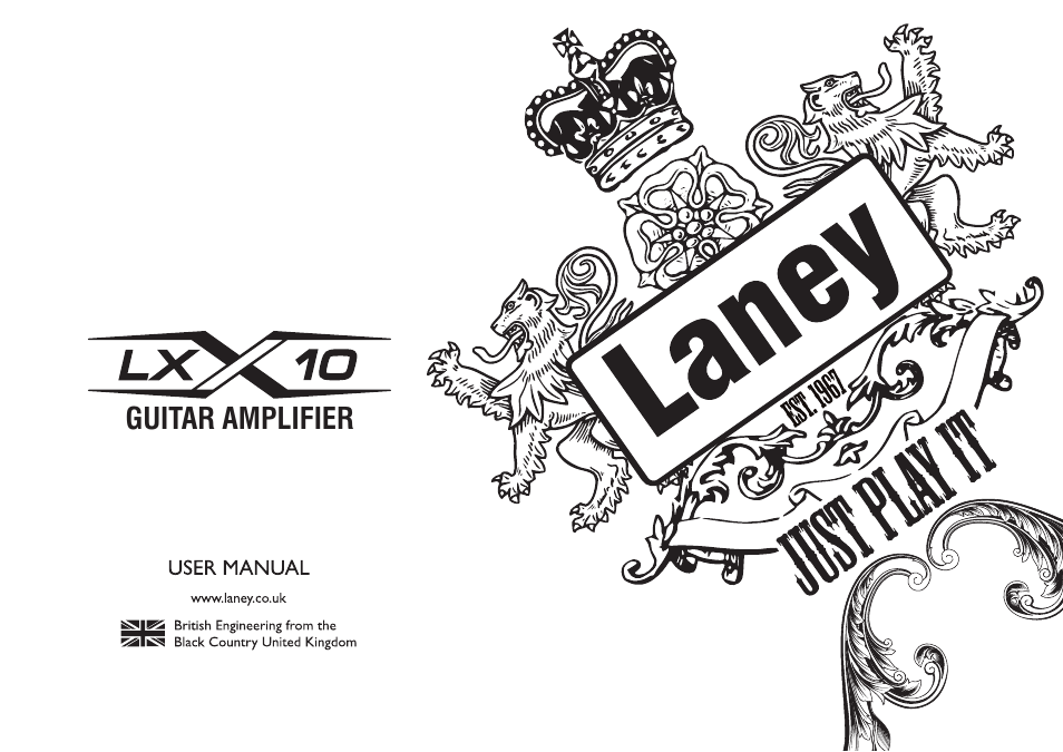 Laney LX10 User Manual | 8 pages