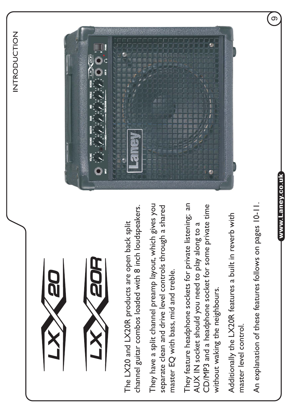 Laney LX20 User Manual | Page 9 / 16