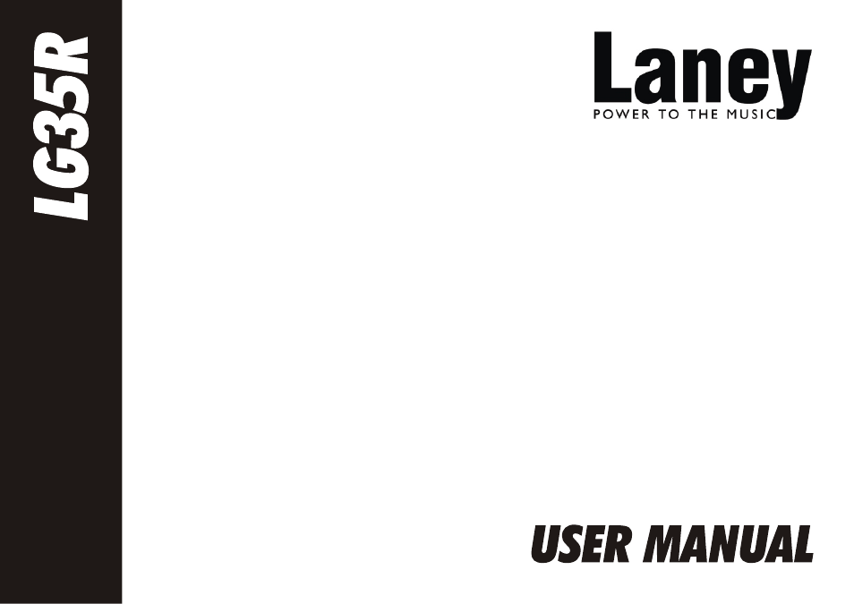 Laney LG35R User Manual | 12 pages