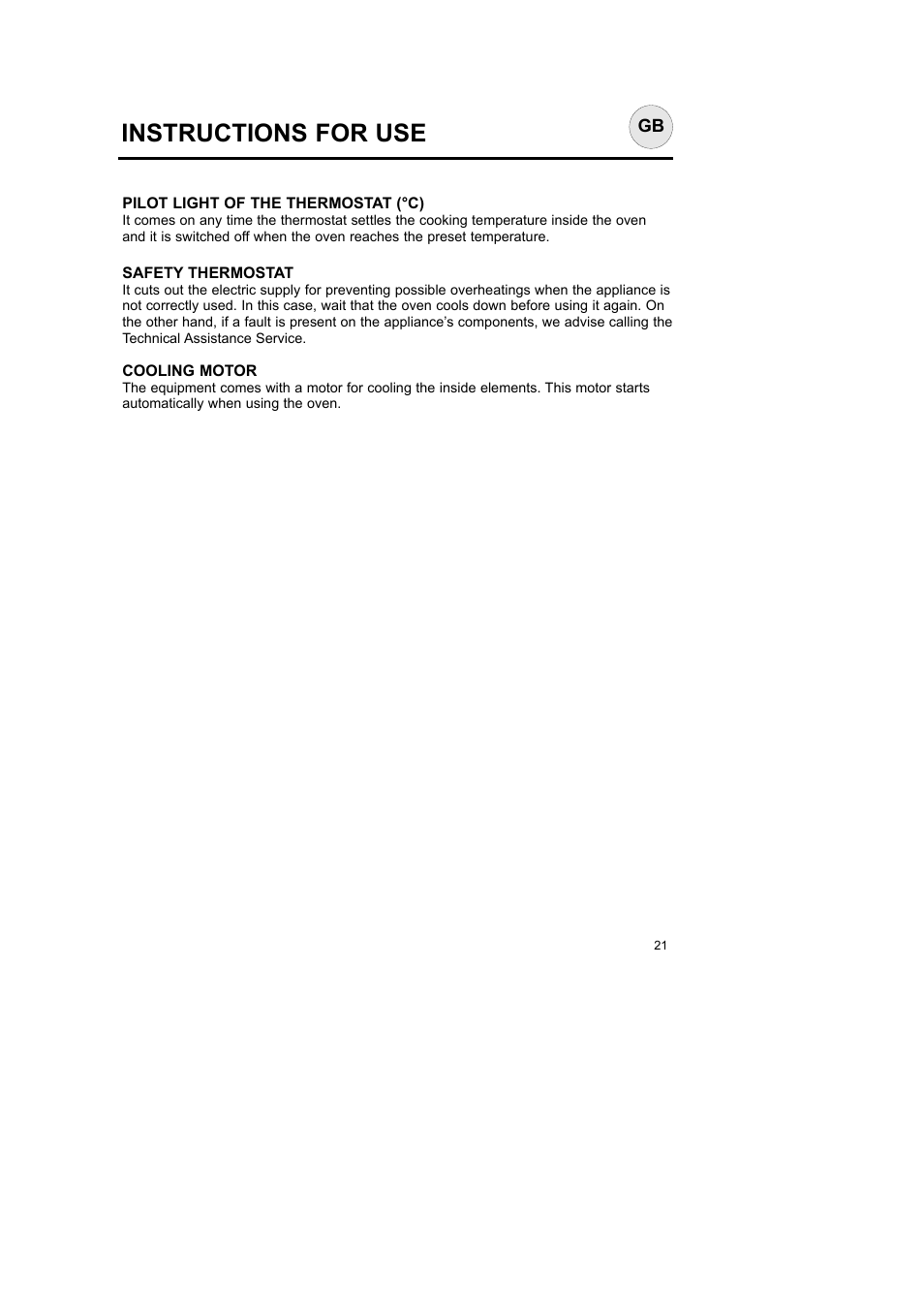 Instructions for use | CDA SC145 User Manual | Page 6 / 12