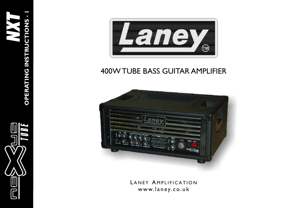 Laney NEXUS-TUBE User Manual | 24 pages