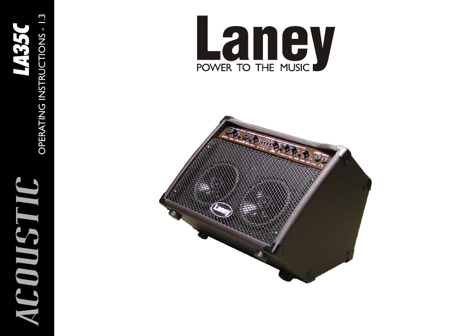 Laney LA35C User Manual | 16 pages