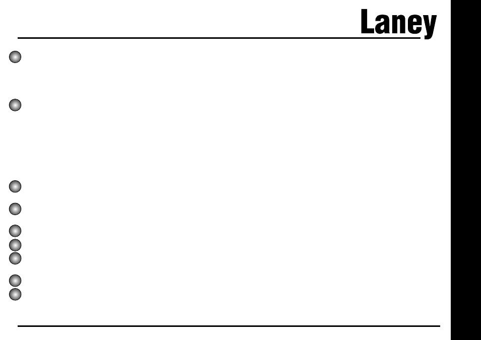 La65d | Laney LA65D User Manual | Page 11 / 20