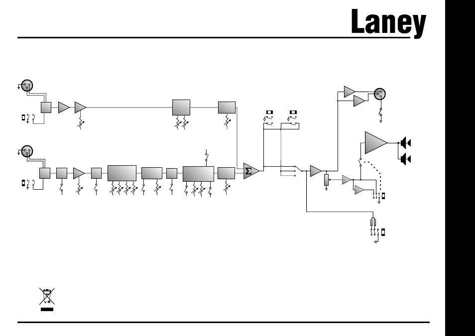 La65d, Block diagram | Laney LA65D User Manual | Page 15 / 20