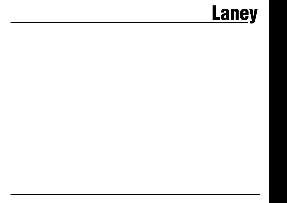 La65d | Laney LA65D User Manual | Page 19 / 20