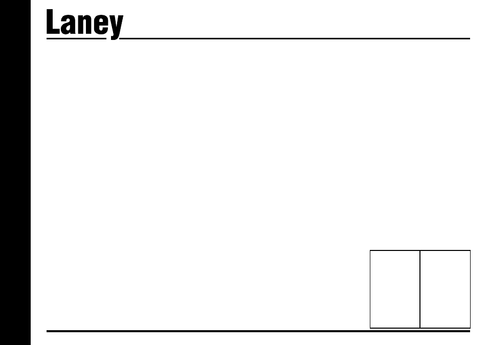 La65d, Important safety instructions | Laney LA65D User Manual | Page 2 / 20