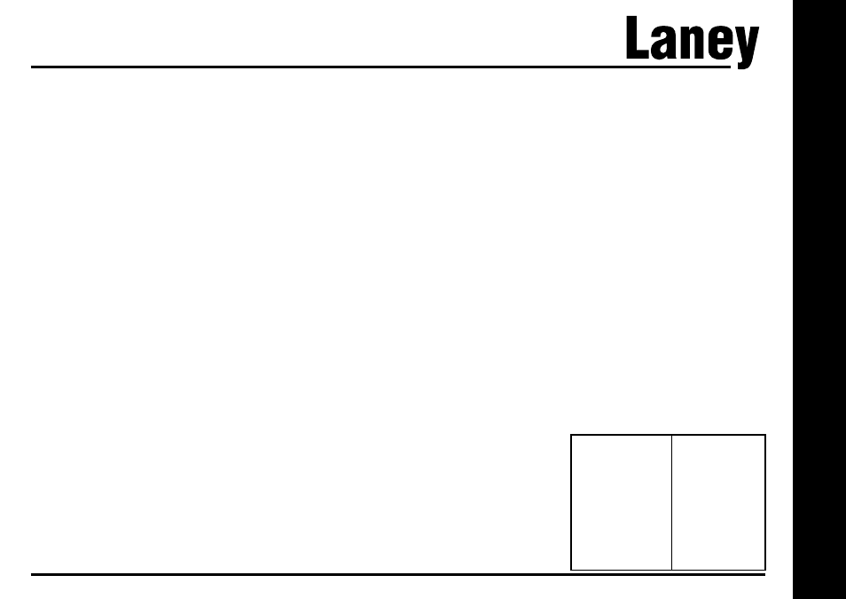 La65d, Instructions importantes de securite - français | Laney LA65D User Manual | Page 3 / 20