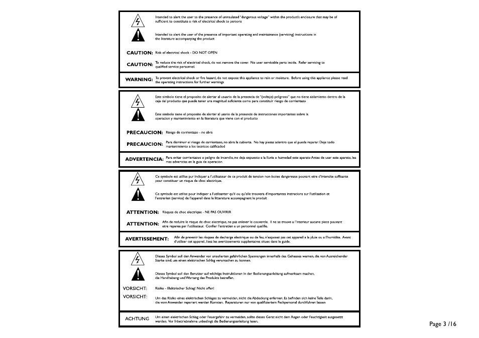 Save these instructions | Laney A1 User Manual | Page 3 / 16