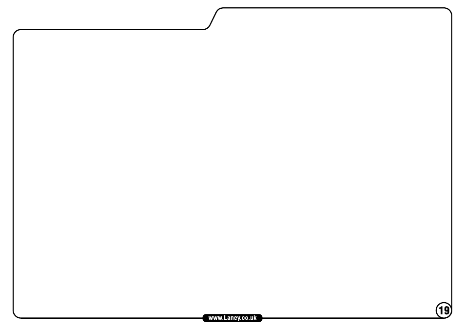 Laney CD100 User Manual | Page 19 / 20