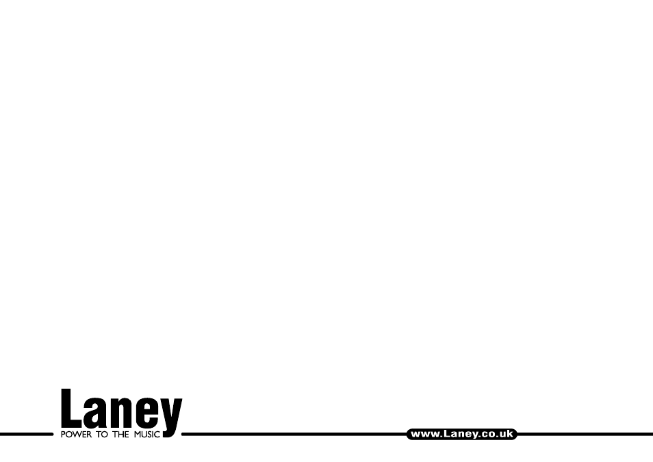 Laney IRT112 User Manual | Page 8 / 8