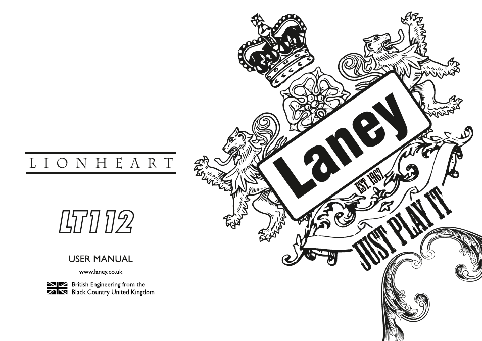 Laney LT112 User Manual | 8 pages