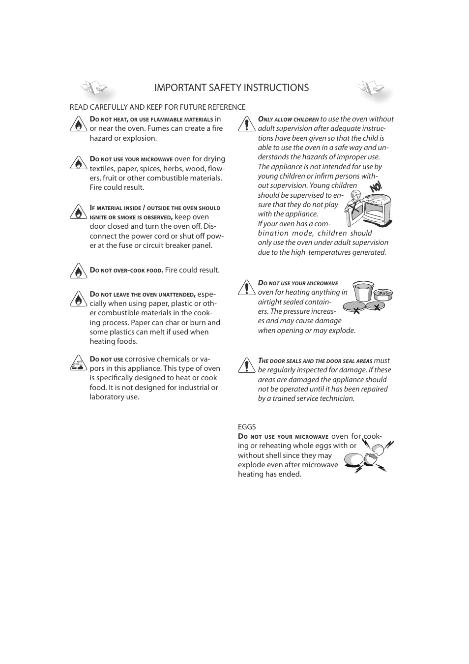 Important safety instructions | CDA MC50 User Manual | Page 3 / 16