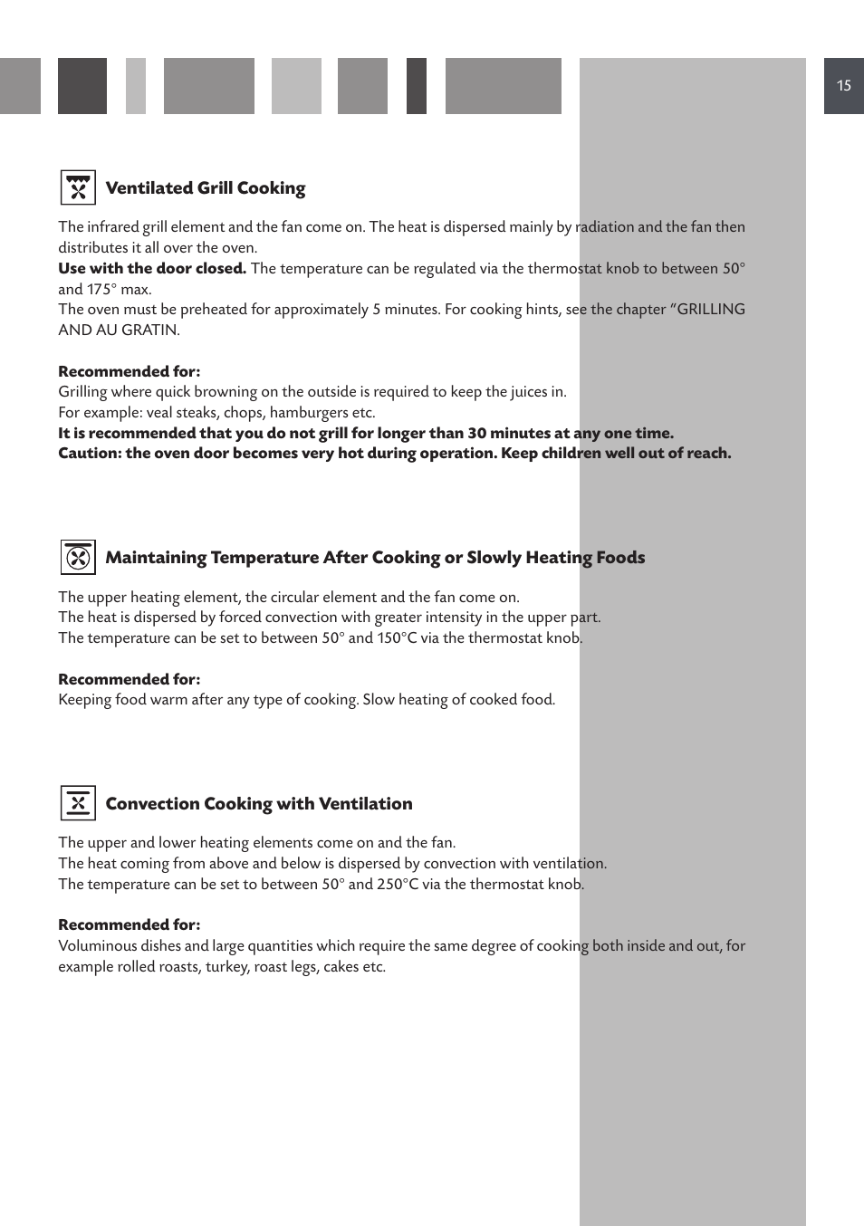 CDA RV 1001 User Manual | Page 15 / 52
